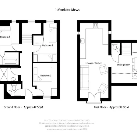 - Monkbar Mews Apartment York